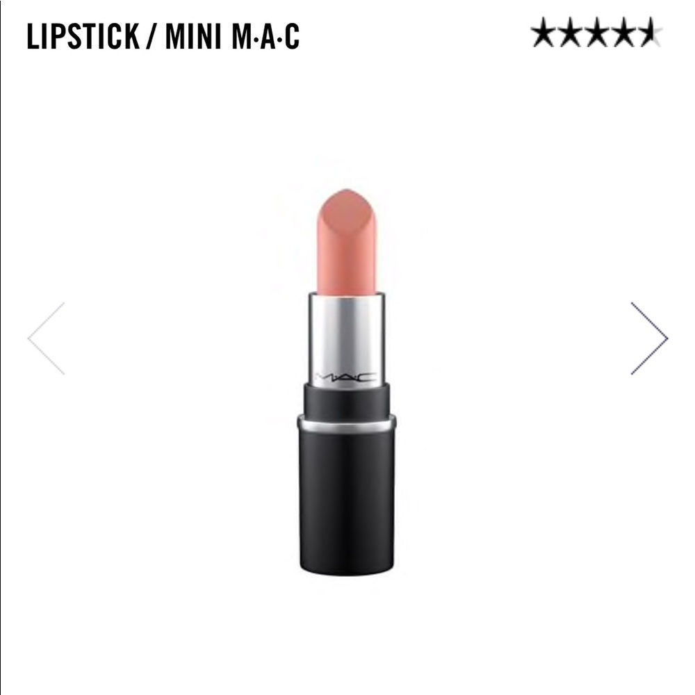Mini MAC lipstick.